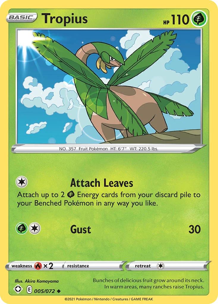 Tropius · Shining Fates