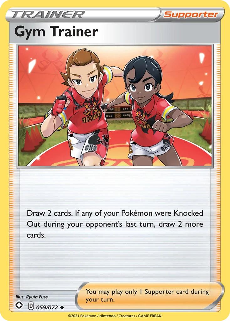 Gym Trainer · Shining Fates