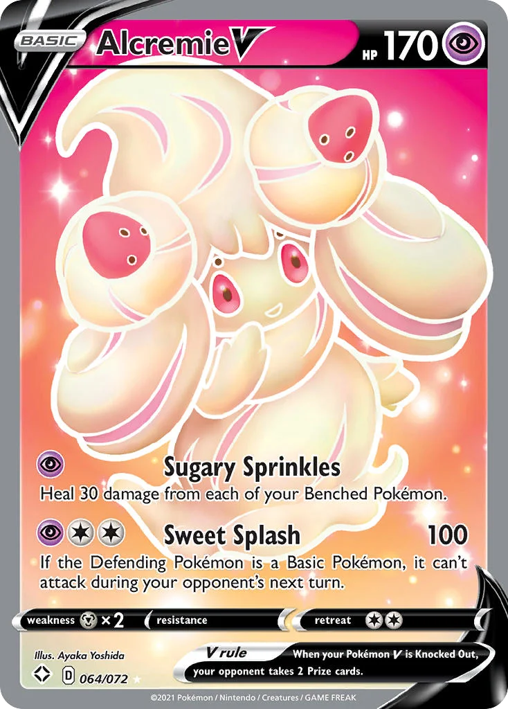 Alcremie V · Shining Fates
