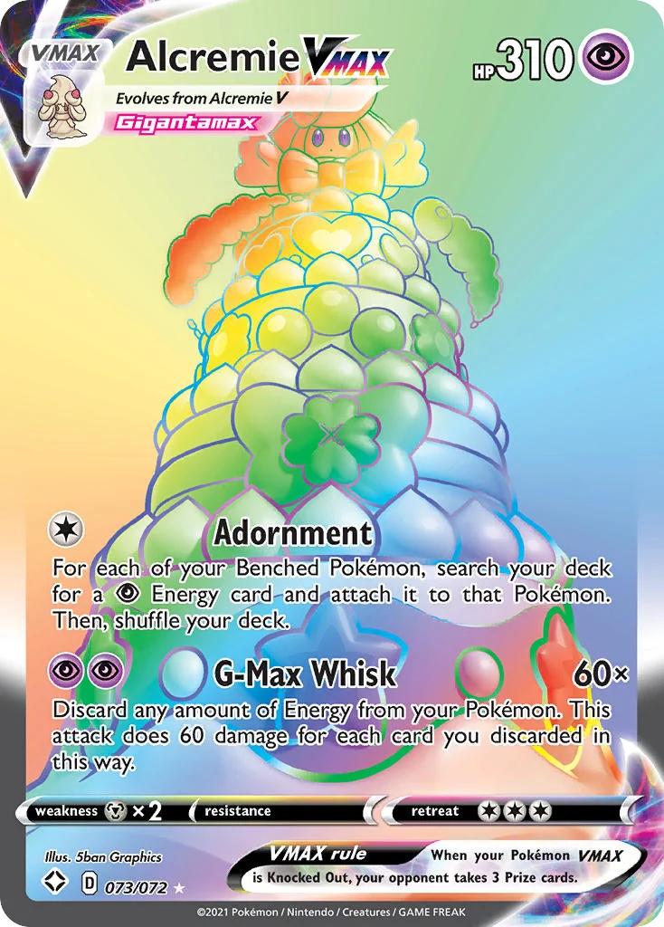 Alcremie VMAX · Shining Fates