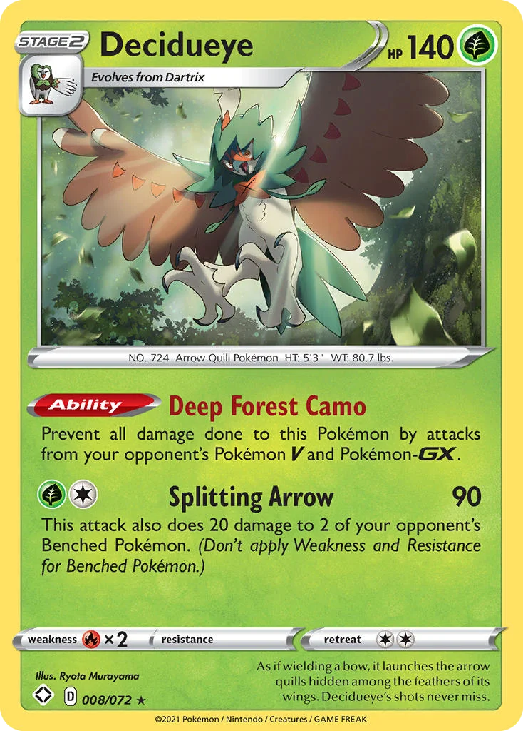 Decidueye · Shining Fates