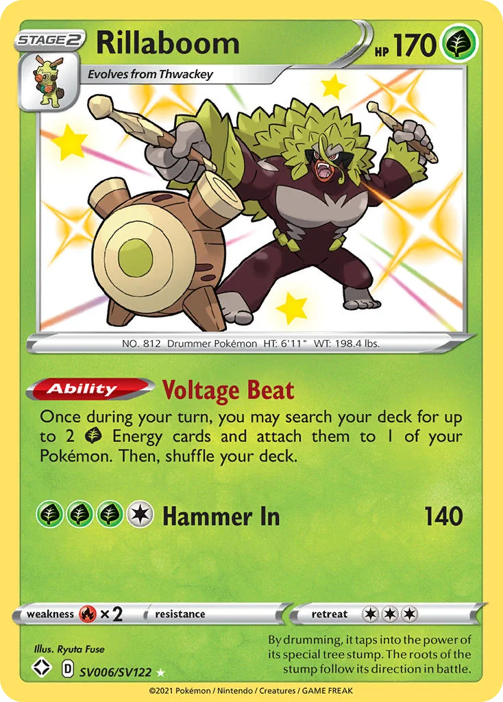 Rillaboom · Shining Fates Shiny Vault