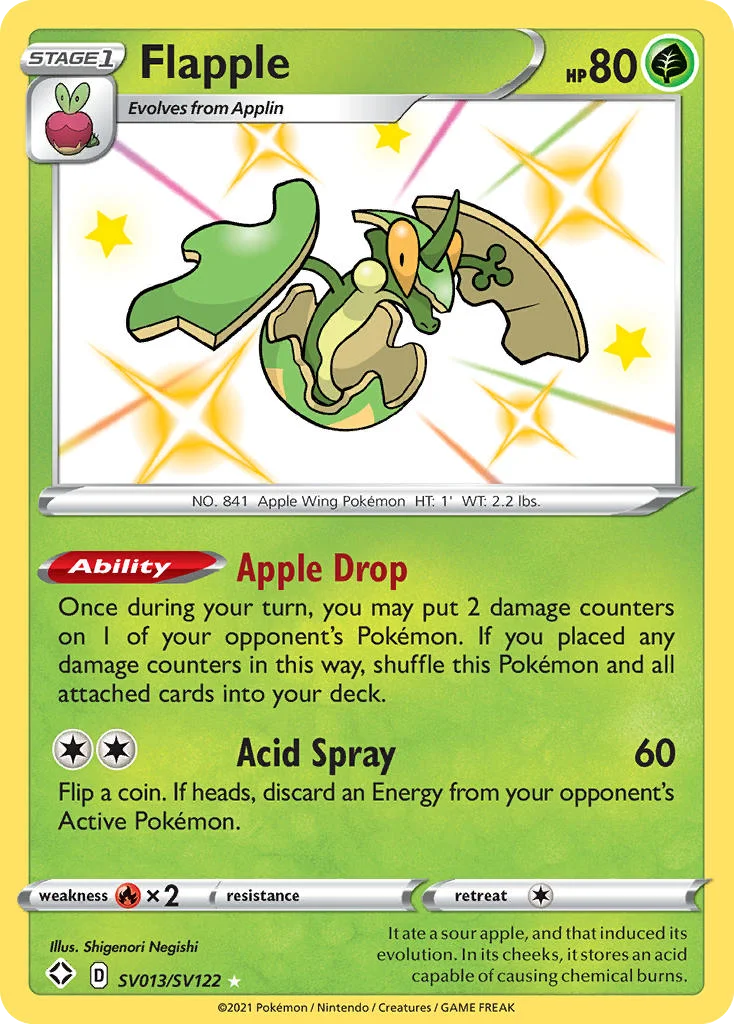 Flapple · Shining Fates Shiny Vault