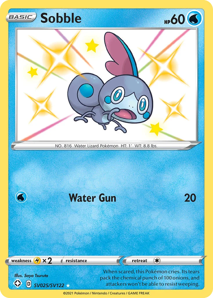 Sobble · Shining Fates Shiny Vault