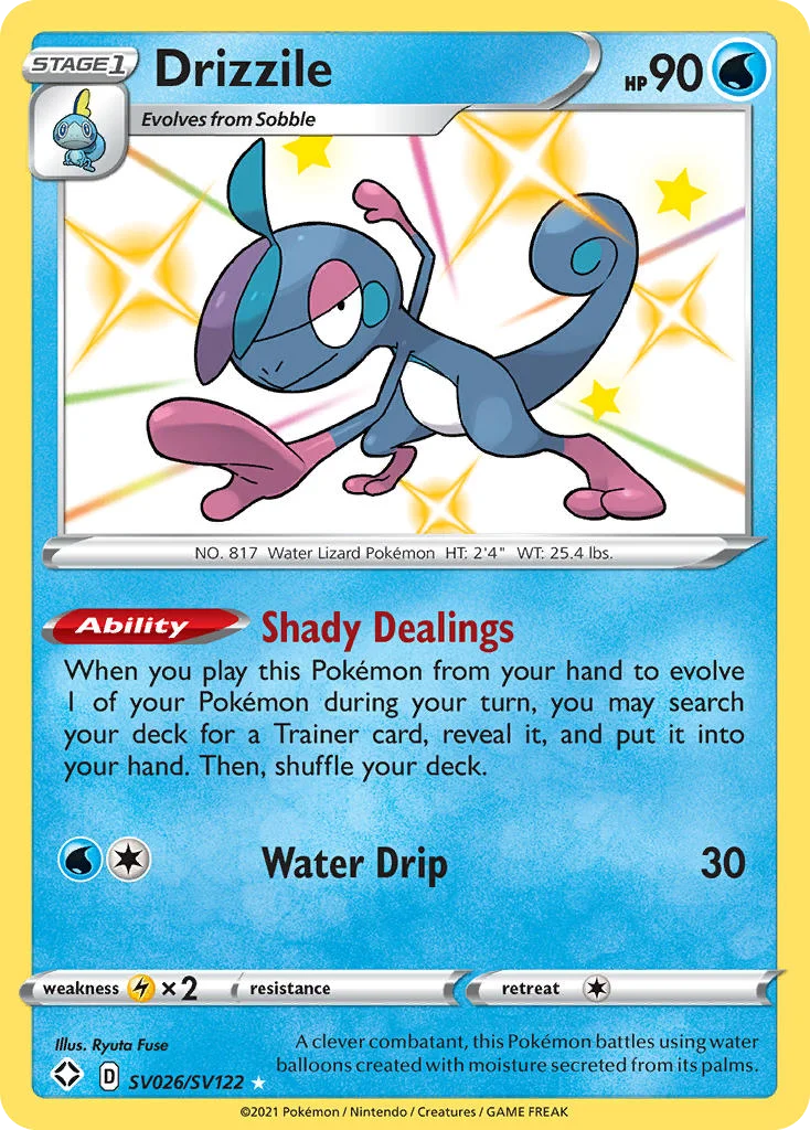 Drizzile · Shining Fates Shiny Vault