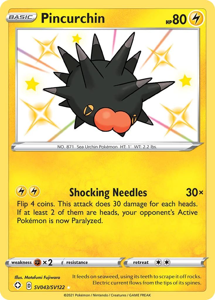 Pincurchin · Shining Fates Shiny Vault
