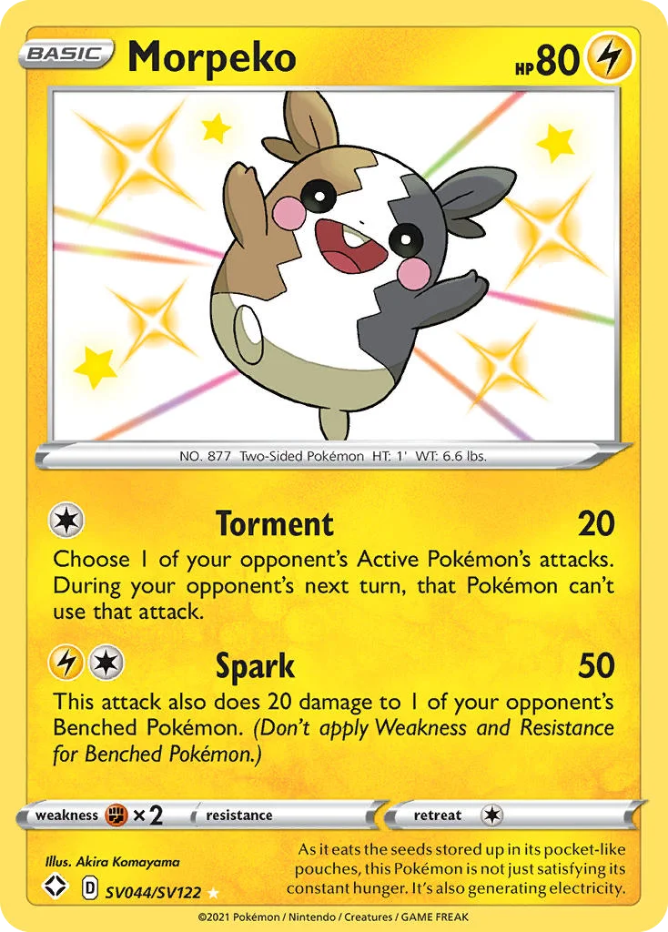 Morpeko · Shining Fates Shiny Vault