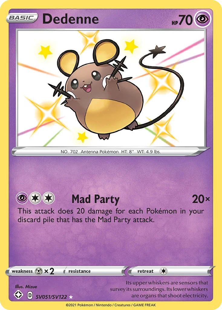 Dedenne · Shining Fates Shiny Vault