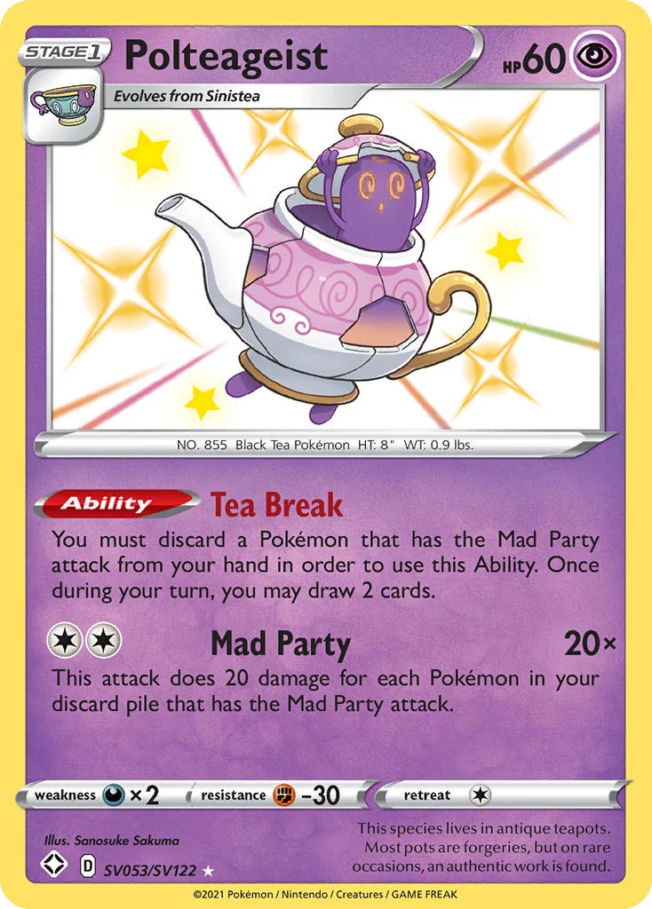 Polteageist · Shining Fates Shiny Vault