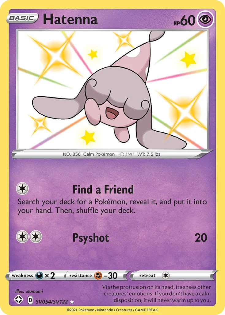 Hatenna · Shining Fates Shiny Vault