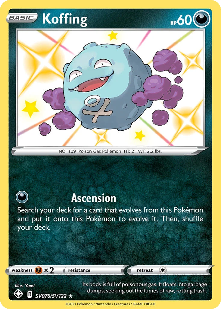 Koffing · Shining Fates Shiny Vault