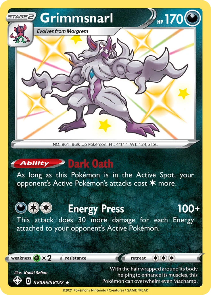 Grimmsnarl · Shining Fates Shiny Vault