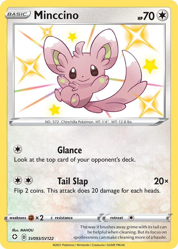 Minccino · Shining Fates Shiny Vault