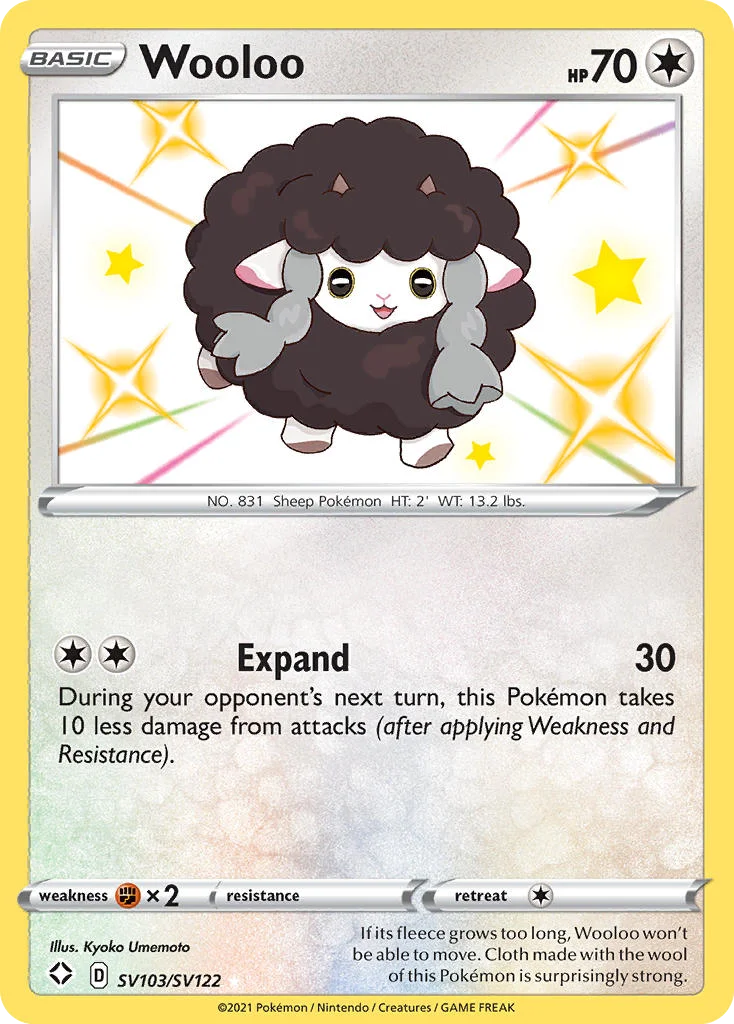 Wooloo · Shining Fates Shiny Vault