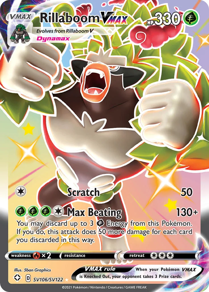 Rillaboom VMAX · Shining Fates Shiny Vault