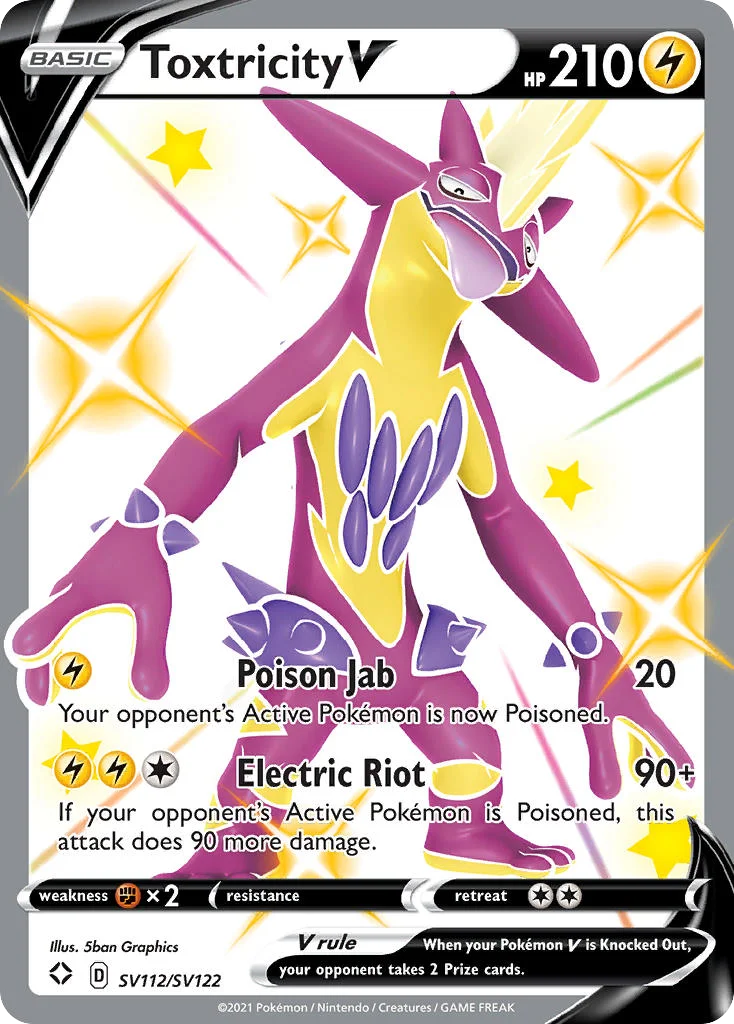 Toxtricity V · Shining Fates Shiny Vault