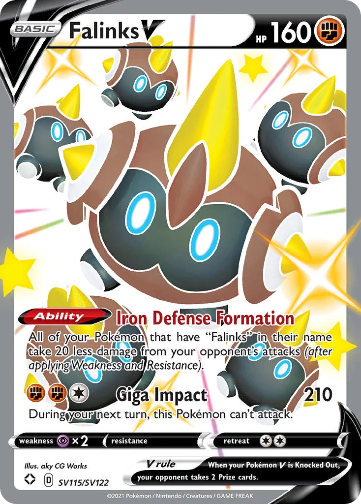 Falinks V · Shining Fates Shiny Vault