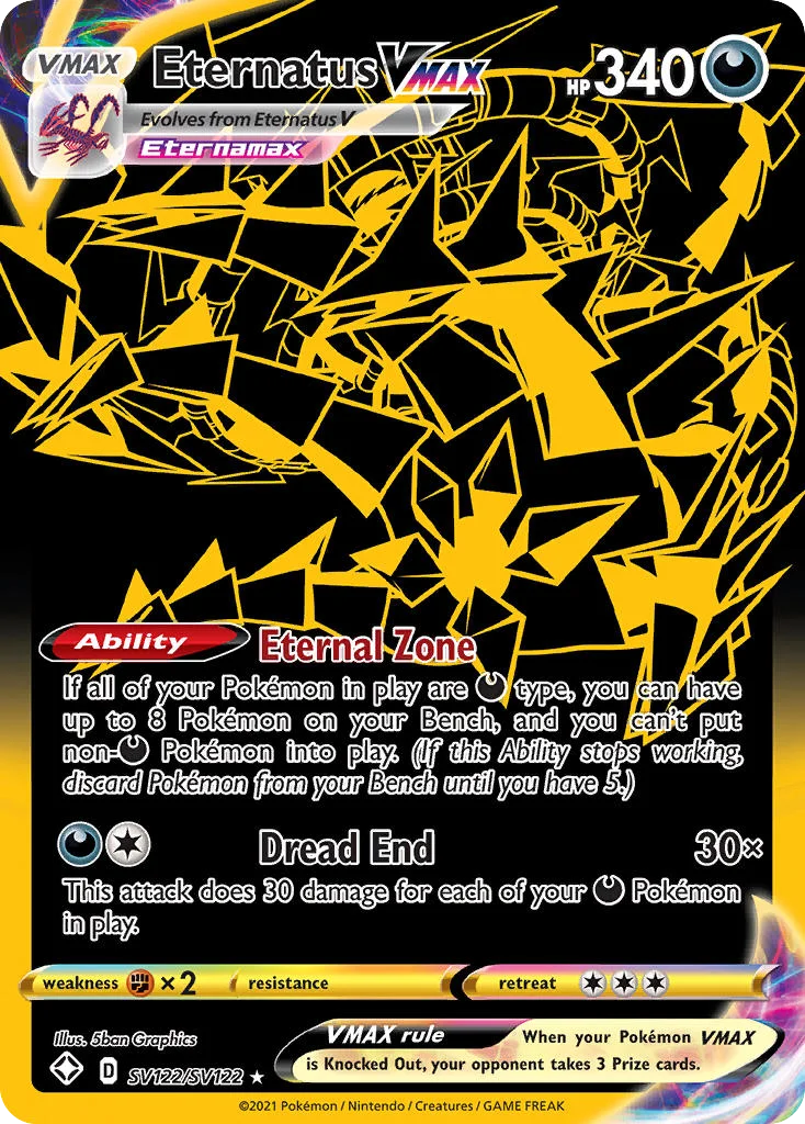 Eternatus VMAX · Shining Fates Shiny Vault