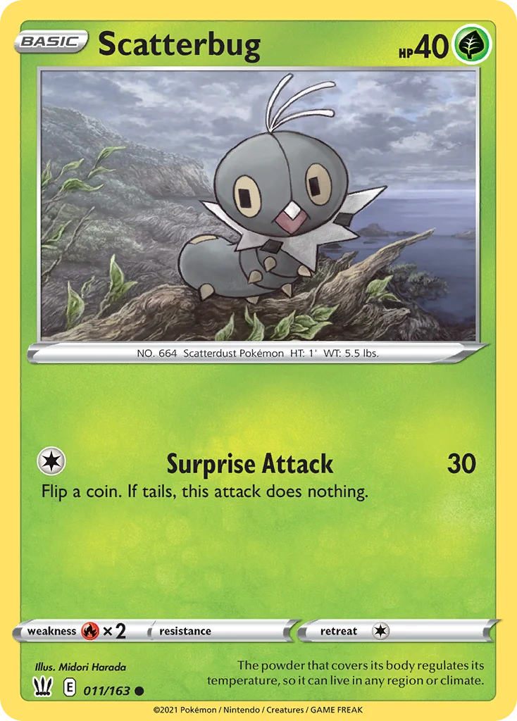 Scatterbug · Battle Styles