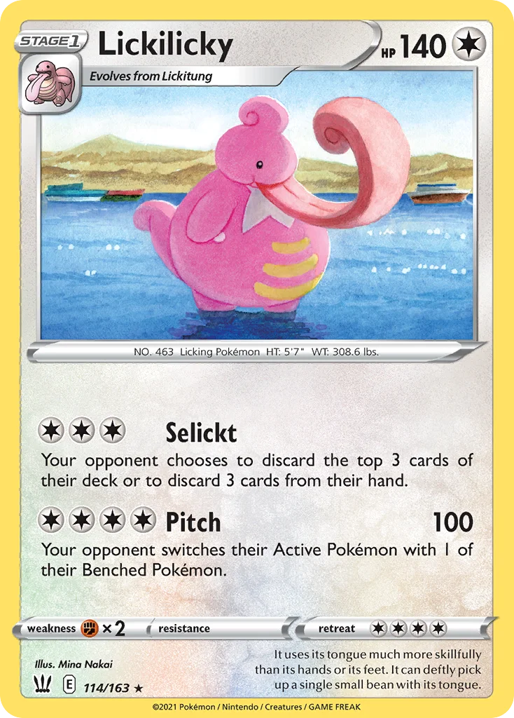 Lickilicky · Estilos de Batalha
