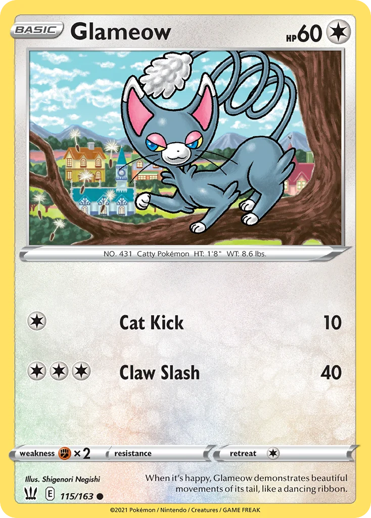 Glameow · Battle Styles