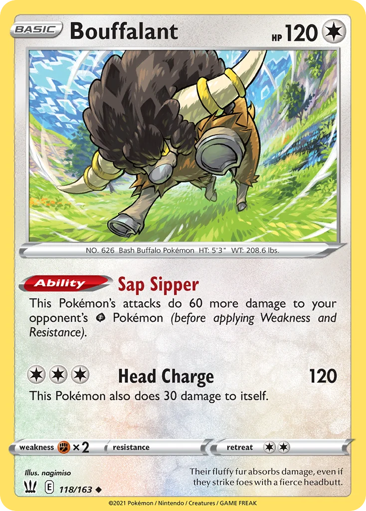 Bouffalant · Battle Styles