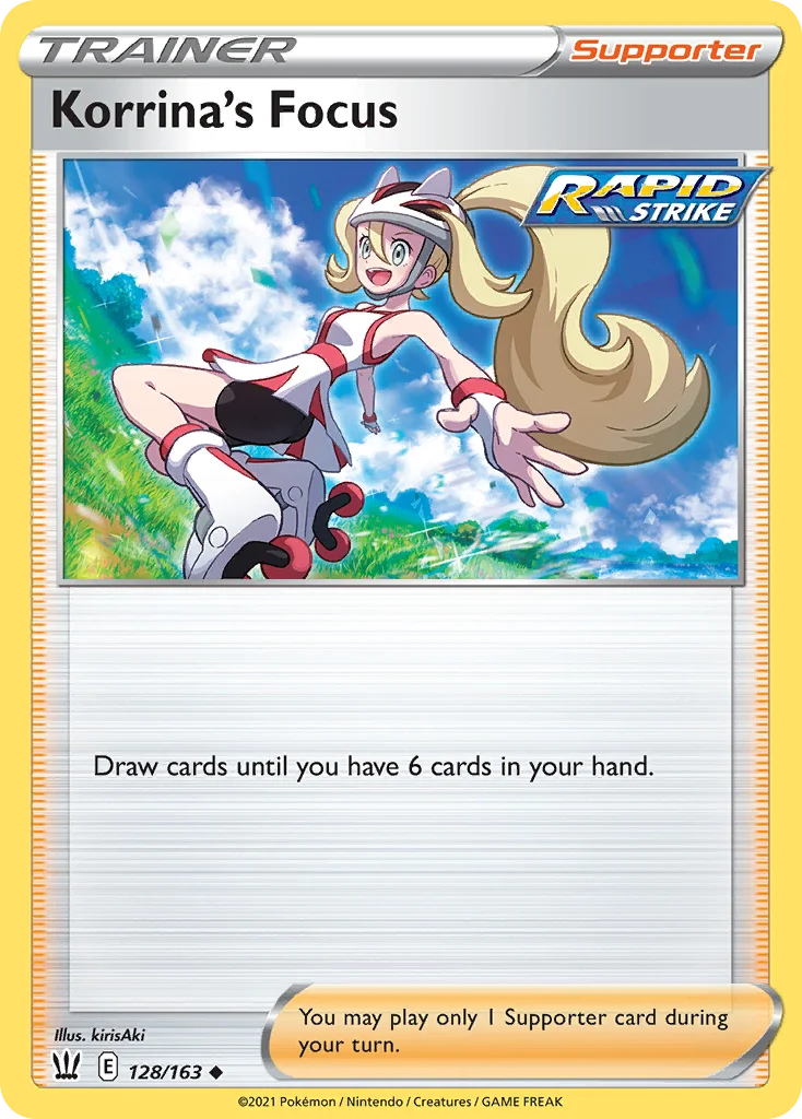 Korrina's Focus · Battle Styles