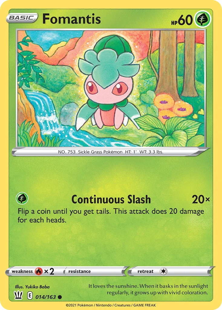 Fomantis · Battle Styles