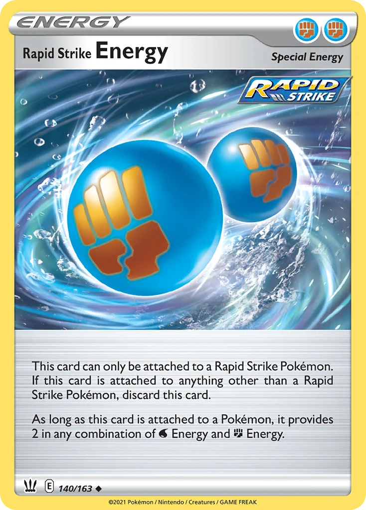 Rapid Strike Energy · Battle Styles
