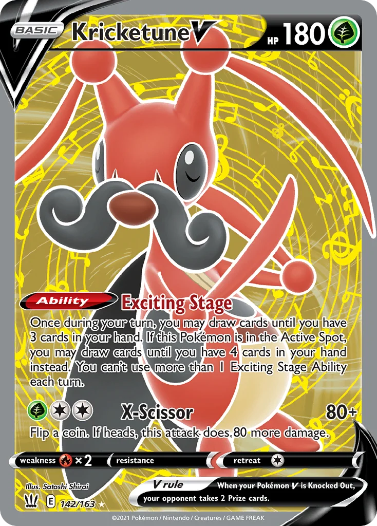 Kricketune V · Battle Styles