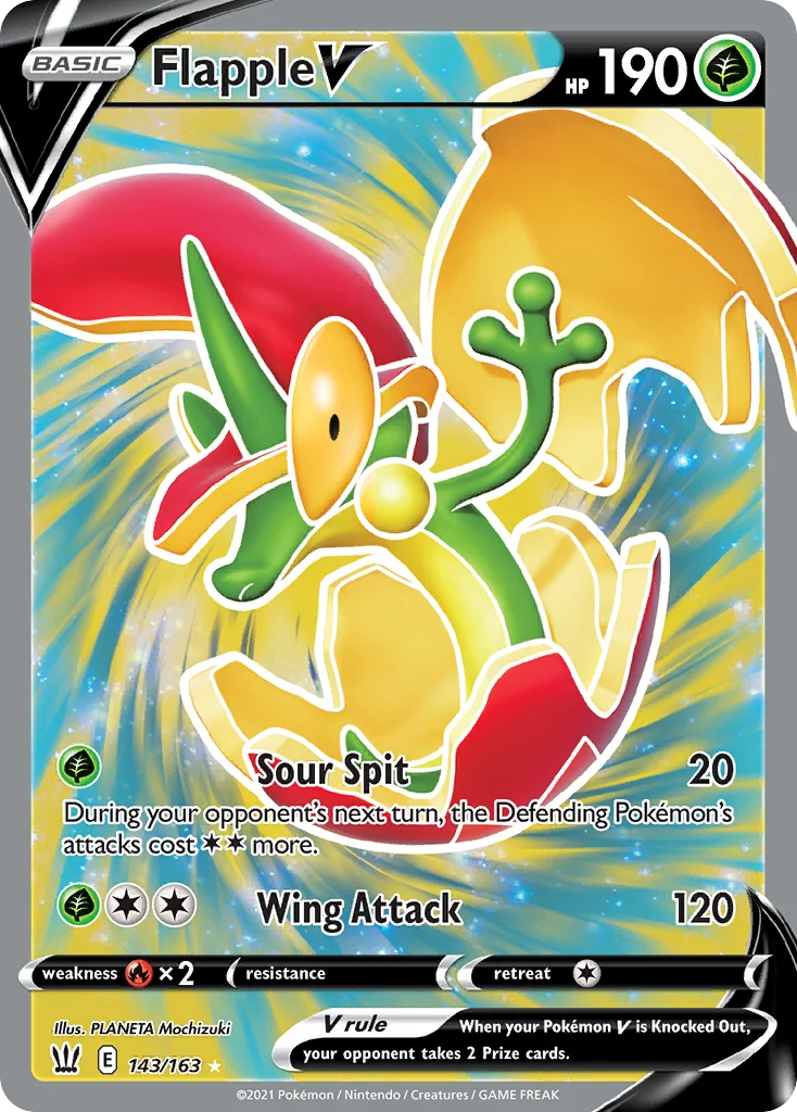 Flapple V · Battle Styles