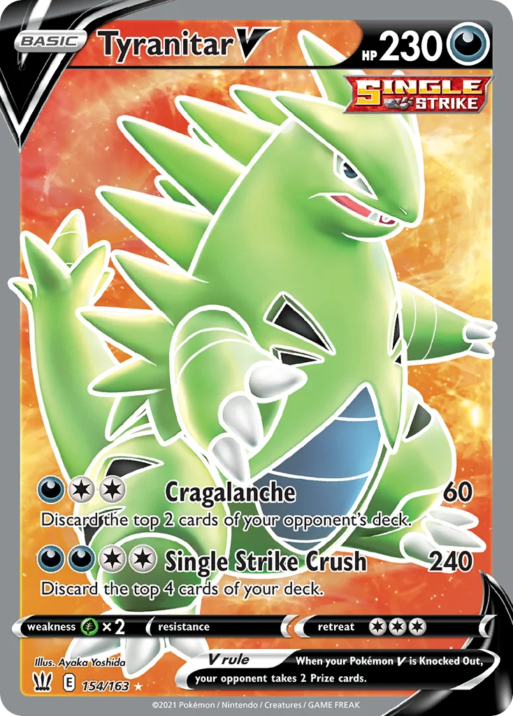 Tyranitar V · Battle Styles