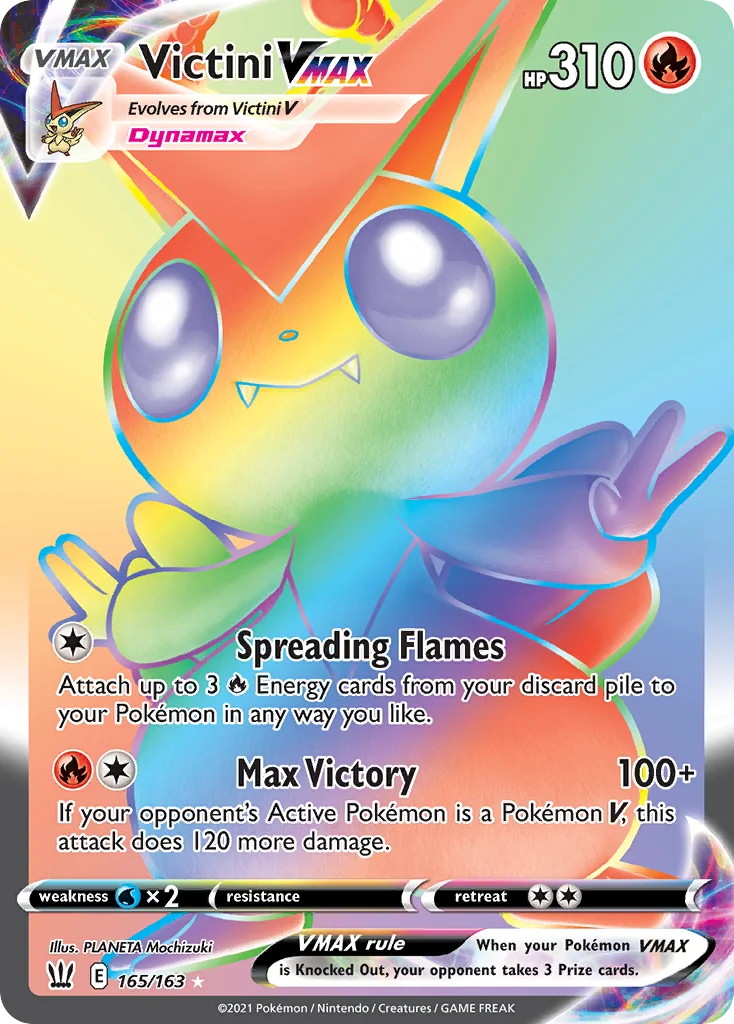 Victini VMAX · Estilos de Batalha
