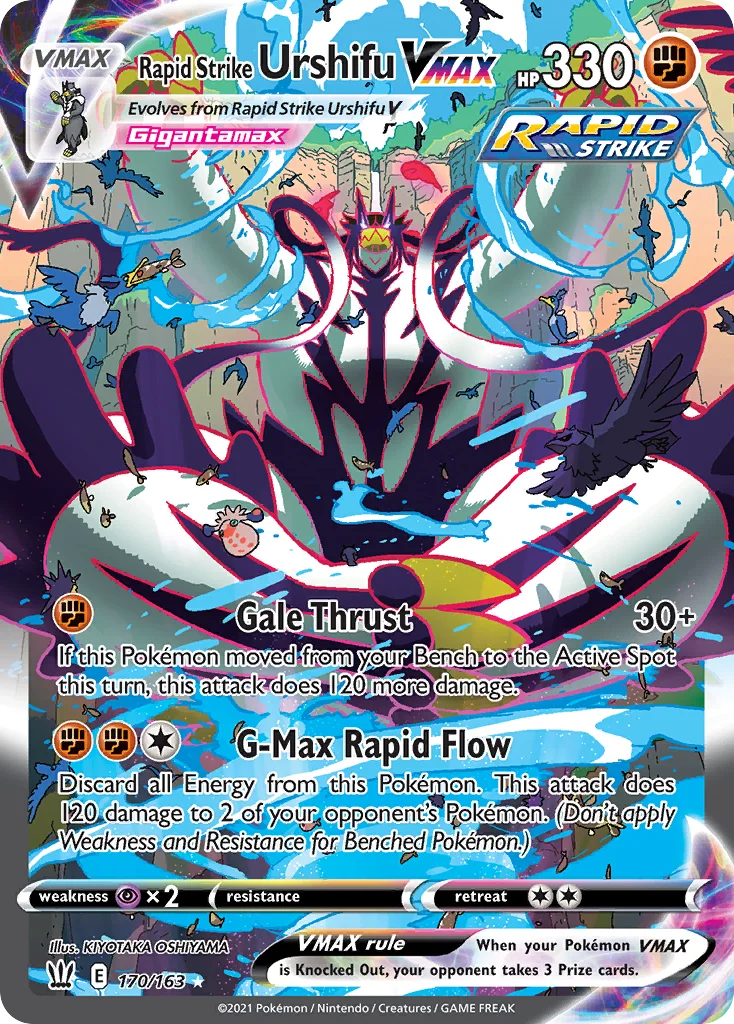 Rapid Strike Urshifu VMAX · Battle Styles