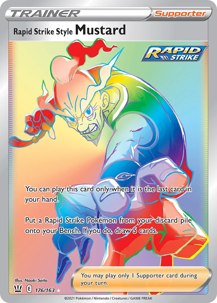 Rapid Strike Style Mustard · Battle Styles