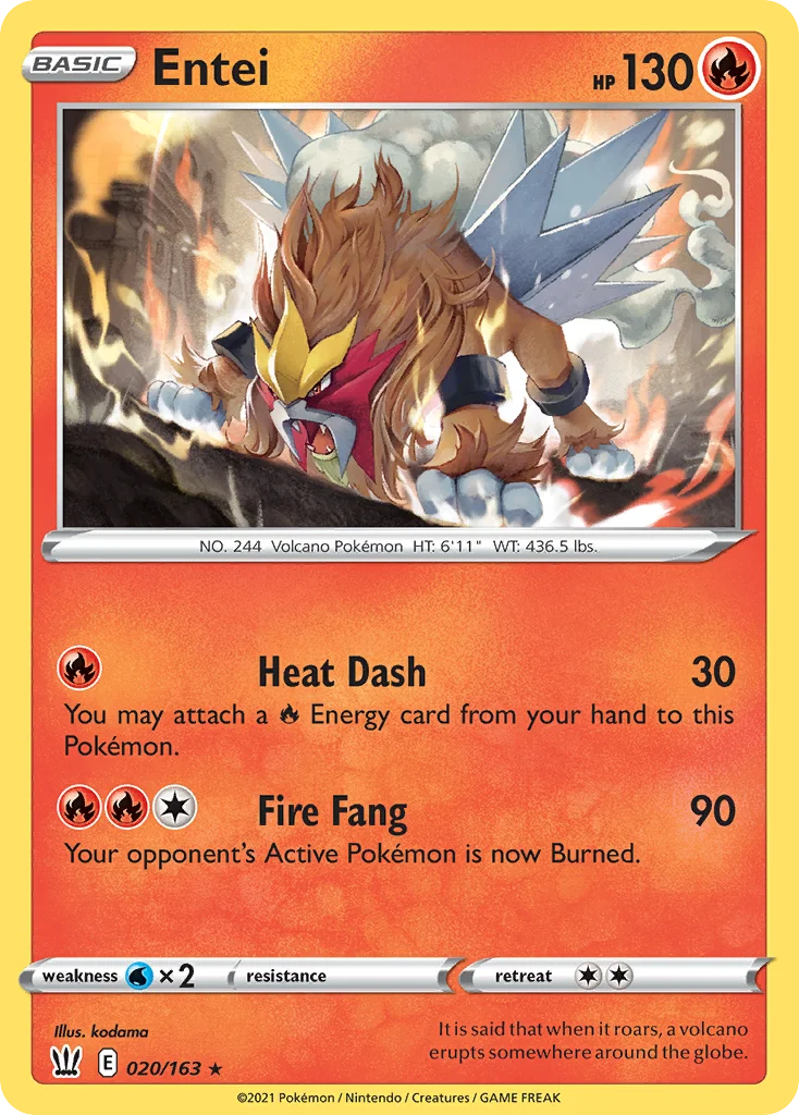 Entei · Battle Styles