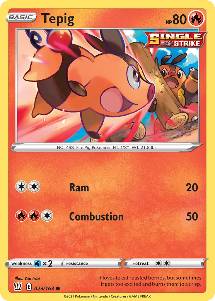 Tepig · Battle Styles