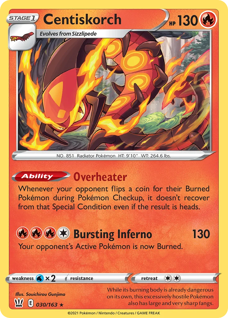 Centiskorch · Battle Styles