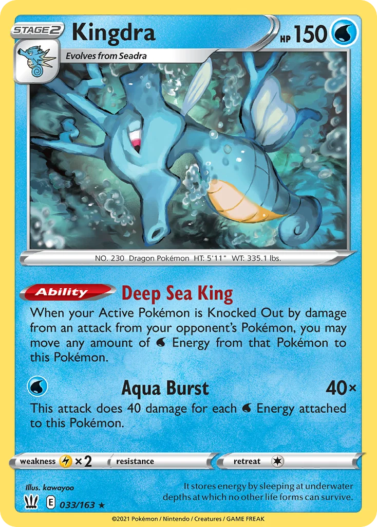 Kingdra · Battle Styles