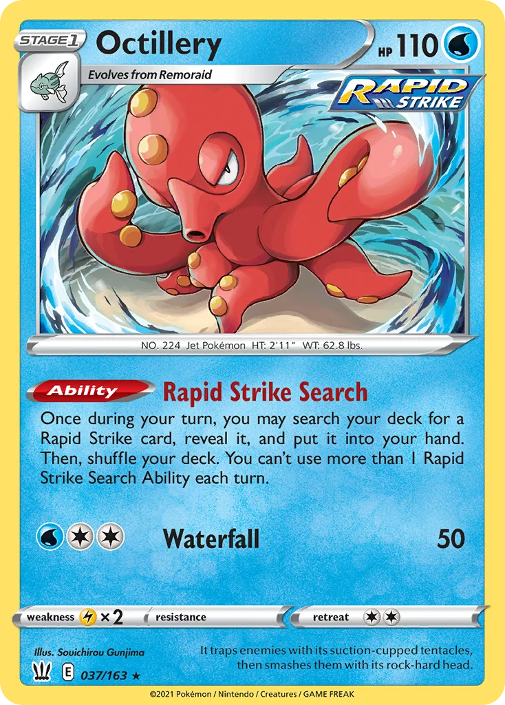 Octillery · Battle Styles