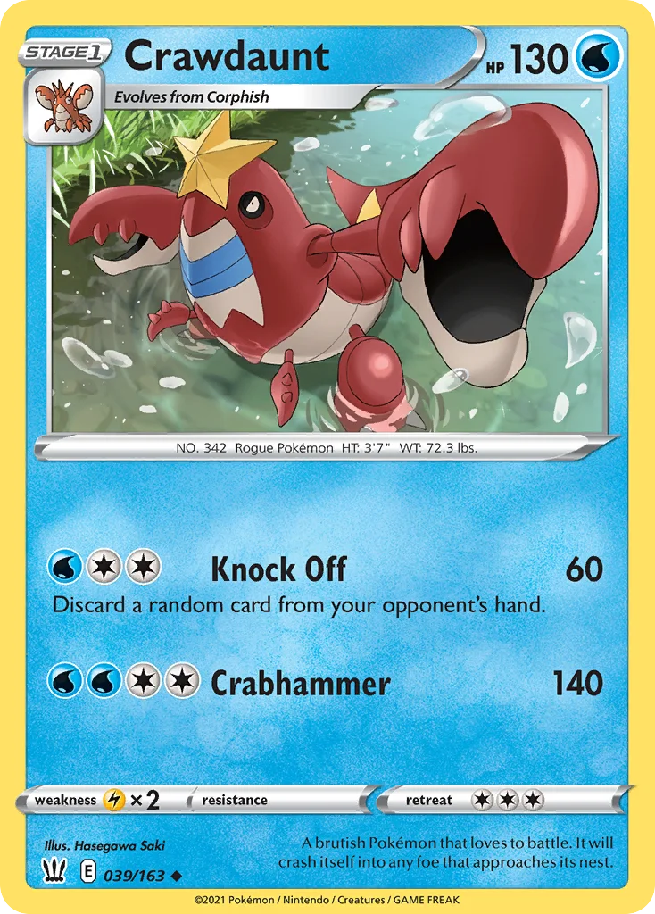 Crawdaunt · Battle Styles