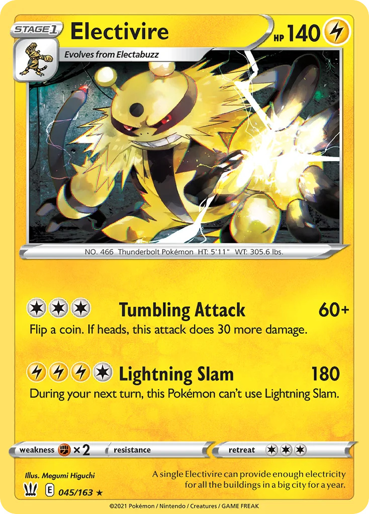Electivire · Estilos de Batalha