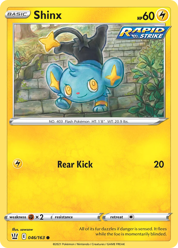 Shinx · Estilos de Batalha