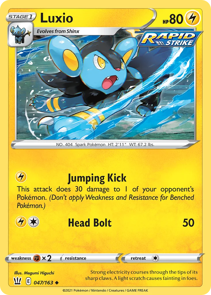 Luxio · Battle Styles