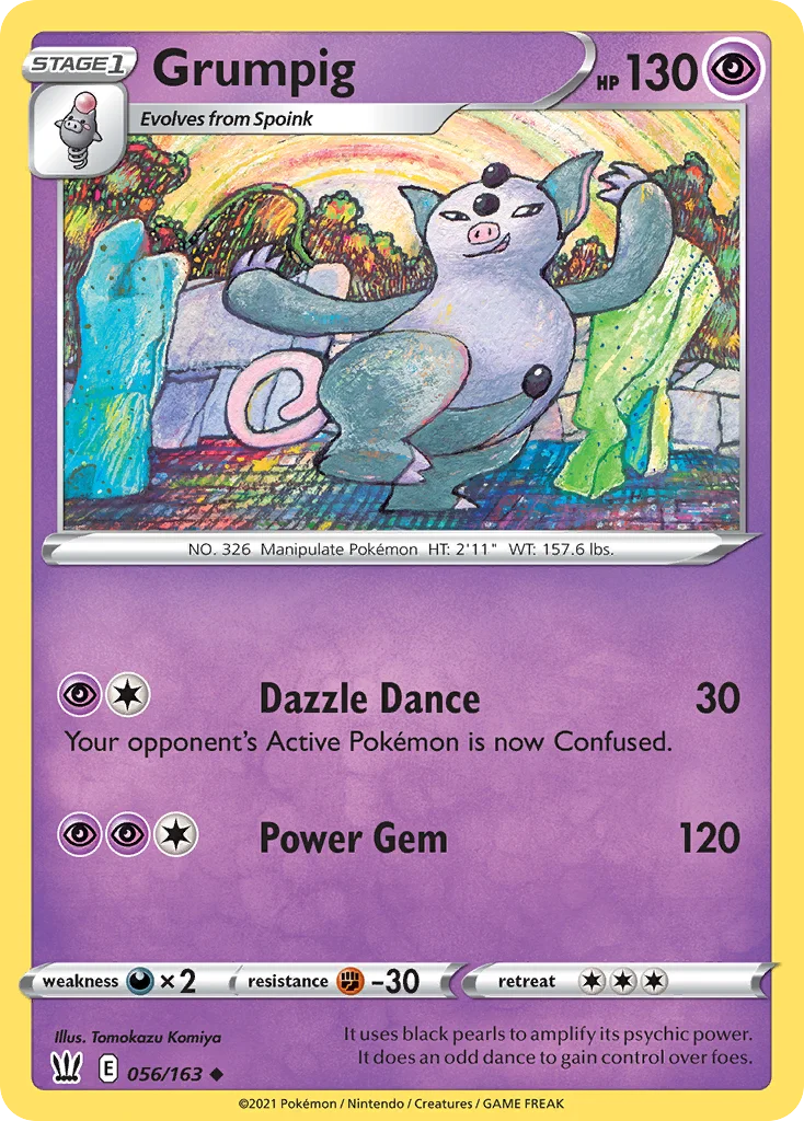 Grumpig · Battle Styles