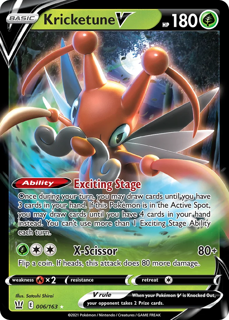 Kricketune V · Battle Styles