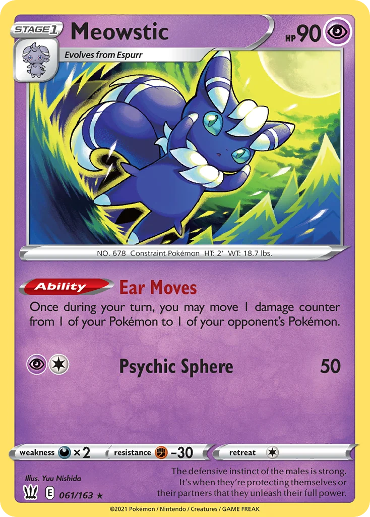 Meowstic · Estilos de Batalha