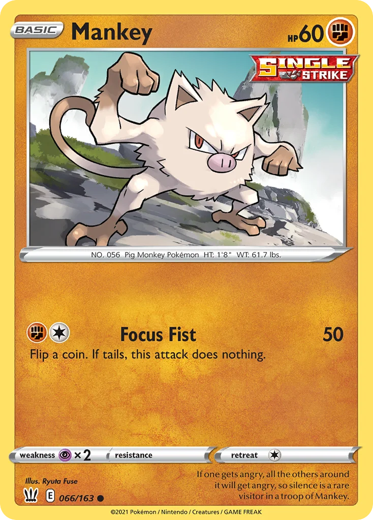 Mankey · Battle Styles