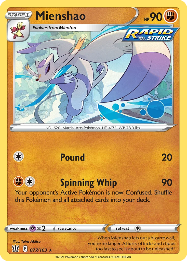 Mienshao · Battle Styles