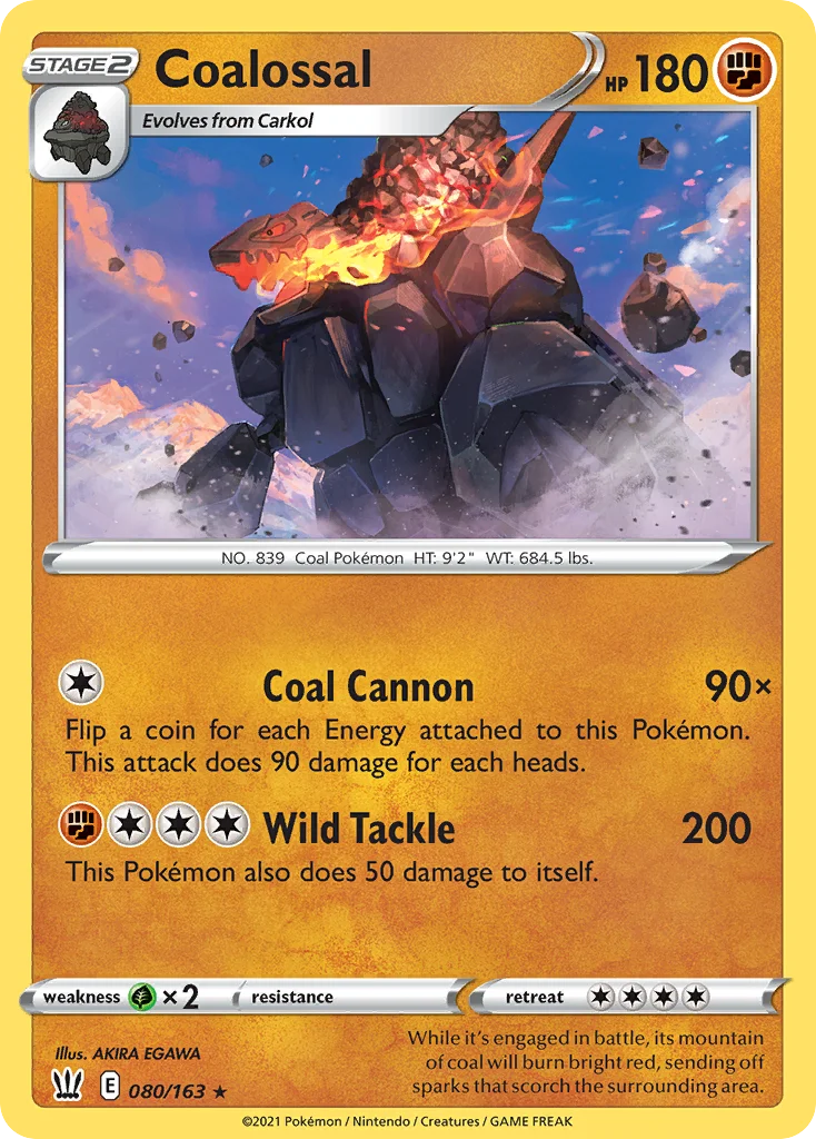 Coalossal · Battle Styles